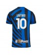 Inter Milan Lautaro Martinez #10 Hjemmedrakt 2024-25 Korte ermer